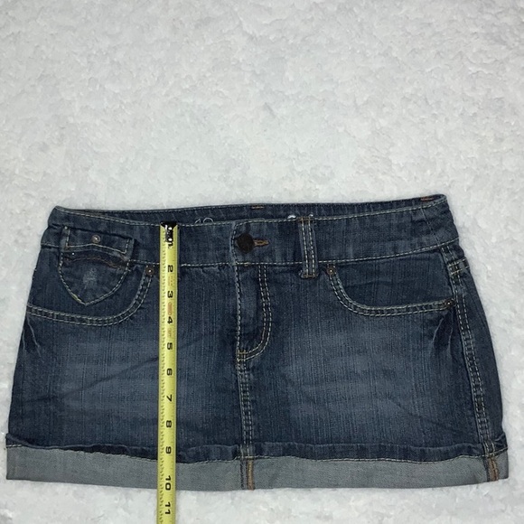 Refuge Denim Skirt from Charlotte Russe (Size 9) - Picture 2 of 8